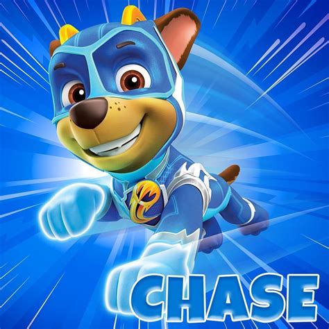 PAW Patrol on Instagram: “Mighty Chase! His super speed makes him the ...