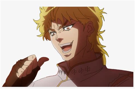 Jojo's Bizarre Adventure - Me Dio Transparent PNG Image | Transparent ...