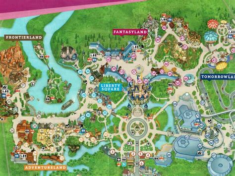 2022 Magic Kingdom Map - Walt Disney World - WDW Magazine