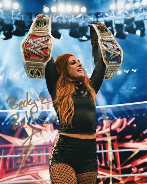 ***LAST ONE IN STOCK*** Becky Lynch WWE Signed Photo – RetroWrestling.com