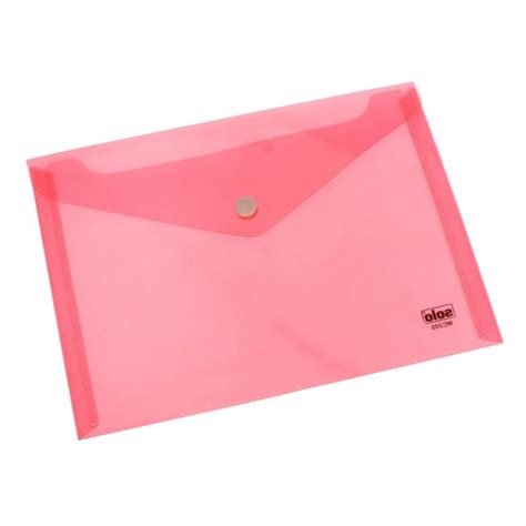 Clip Pnk Pink Plastic File Cover, For College at Rs 22/piece in New ...