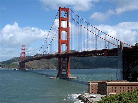 Free picture: golden, gate, bridge, fort, point, Francisco