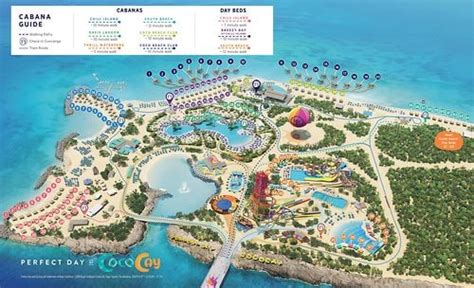 View the 2024 Perfect Day at CocoCay map | Royal Caribbean Blog