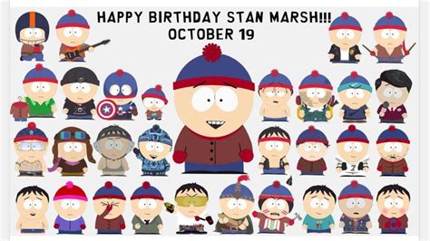 Happy Birthday Stan Marsh!!! - YouTube