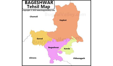 Bageshwar Map