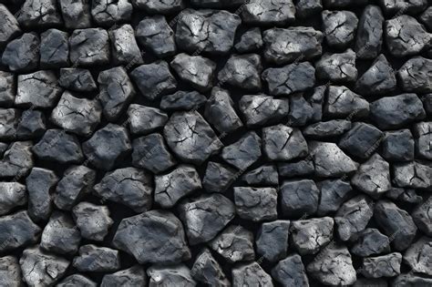 Premium AI Image | Background of black coal Texture of black coal ...