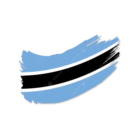 Botswana Vector Flag Design, Botswana, Botswana Flag, Botswana National ...