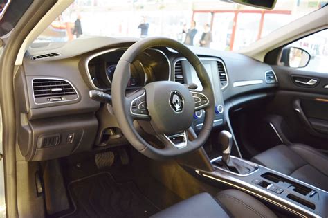 Renault Megane Sedan interior at 2016 Bologna Motor Show