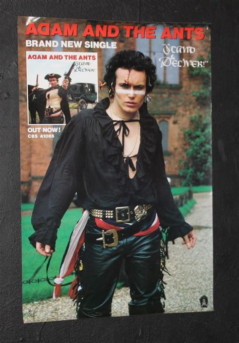 Adam & The Ants: Stand & Deliver Record Shop Poster-1981 - punk rock ...