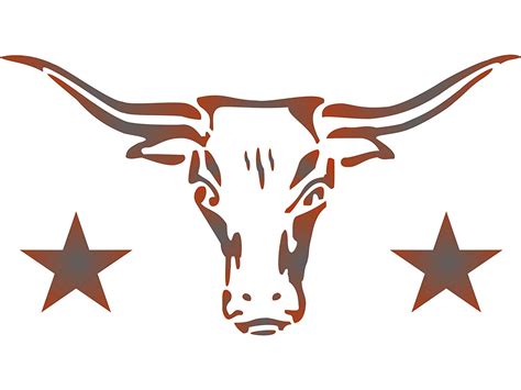 Longhorn clipart stencil, Picture #2926814 longhorn clipart stencil