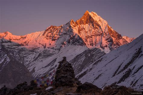 Machhapuchhre On Fire | Annapurna Himal, Nepal | Mountain Photography ...