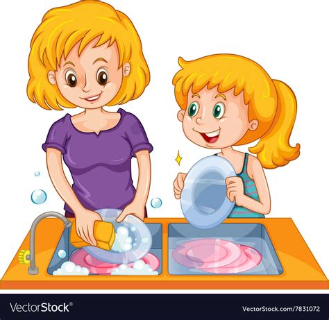 mom washing dishes clipart 10 free Cliparts | Download images on ...