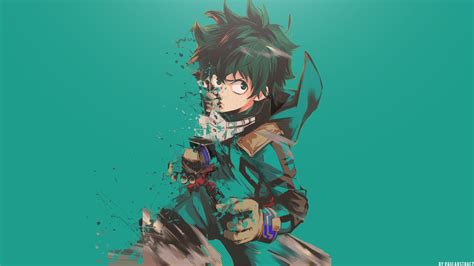 Wallpaper Deku by PaulAbstract