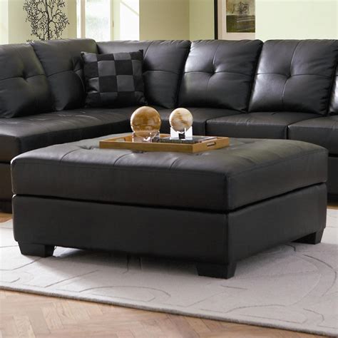 7 Perfect Leather Ottoman Coffee Table Ideas | A Creative Mom