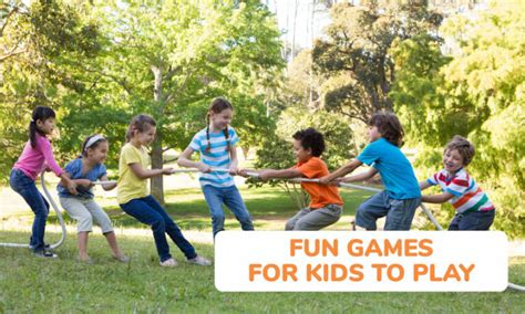 50 Fun Games to Play with Friends - Kid Activities