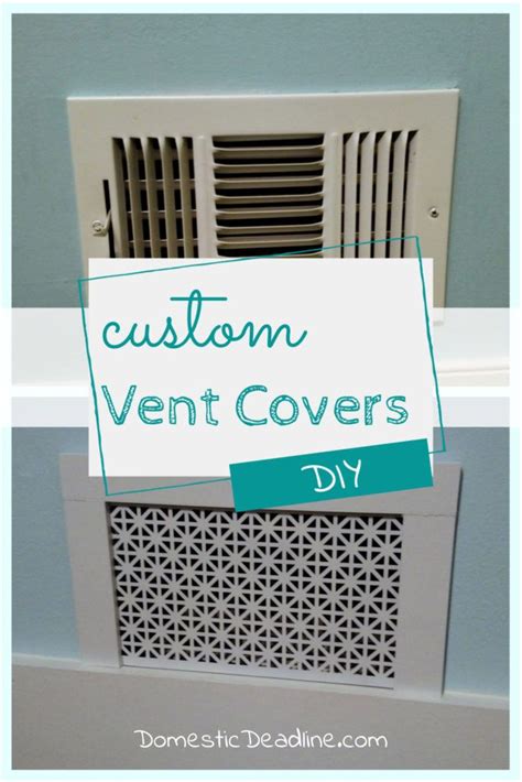 How to Make Custom Air Vent Covers | Domestic Deadline | Vent covers ...