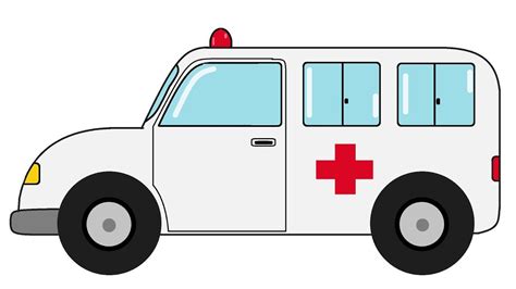 How to draw cartoon ambulance ms paint – Artofit