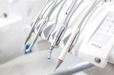 Premium Photo | The office of the dentist. Dentist equipment close up