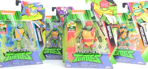 Rise of the Teenage Mutant Ninja Turtles Wave 1 Action Figures Review ...