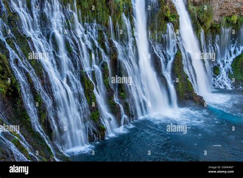 Waterfalls, Burney Falls Memorial State Park, Shasta-Trinity National ...