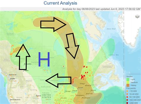 Jody Vaughn Trending: Canada Fires 2023 Smoke Map