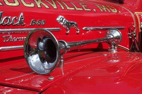 Fire Truck Horn | Designed to be seen as well as heard, the … | Flickr