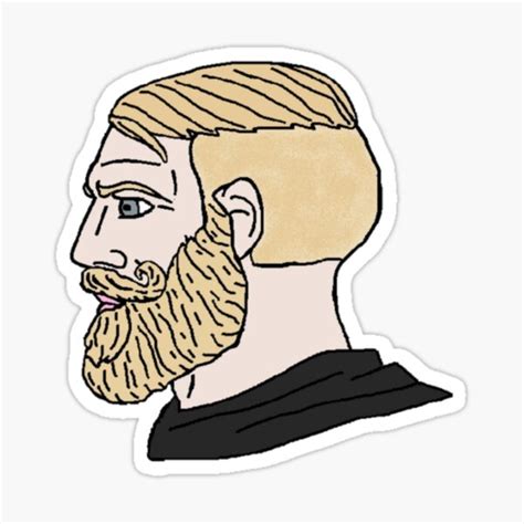 "Yes Chad Meme" Sticker for Sale by putonmemes | Redbubble