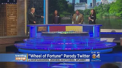 Trending: "Wheel Of Fortune" Parody Account - YouTube