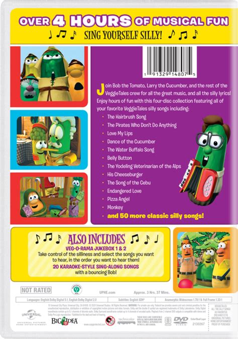 VeggieTales: All the Silly Songs - 60 Favorites | Own & Watch ...