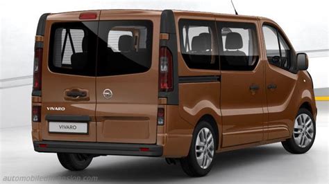 Opel Vivaro Combi dimensions, boot space and similars