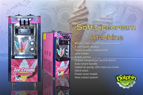 SOFTY ICE CREAM MACHINE PREMIUM MODEL