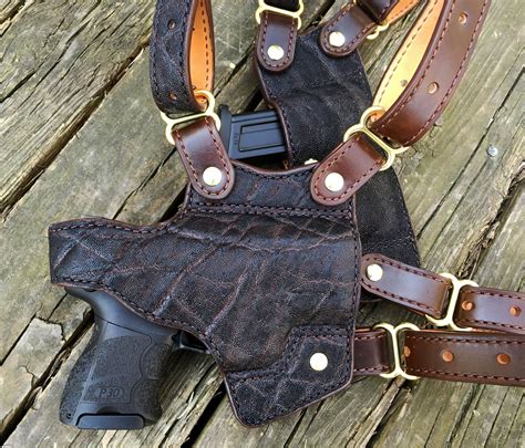 Nightingale Leather HK P30sk Sandpiper SH Shoulder Holster ~ Nicotine ...