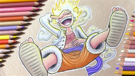 How to Draw Luffy Gear 5 - ( One Piece ) Sun God Nika - YouTube