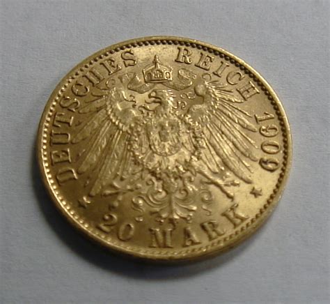 20 Mark Gold Coin | Portland Gold Buyers, LLC