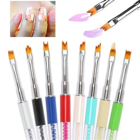 8pcs/set Nail Art Brush One Step Creative Nail Design Painting Brushes ...