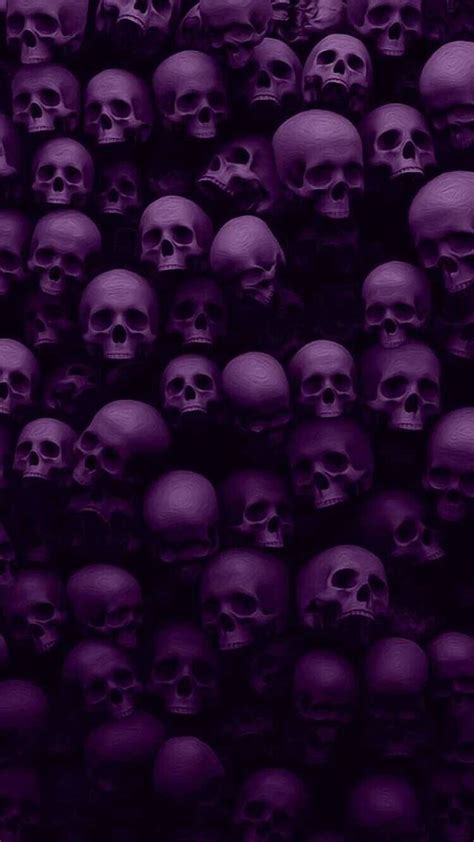 Pin by Mauro Sangonz on Hompz | Skull wallpaper, Purple wallpaper ...