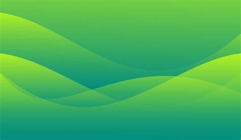 Free Vector | Green gradient background modern design wave shape