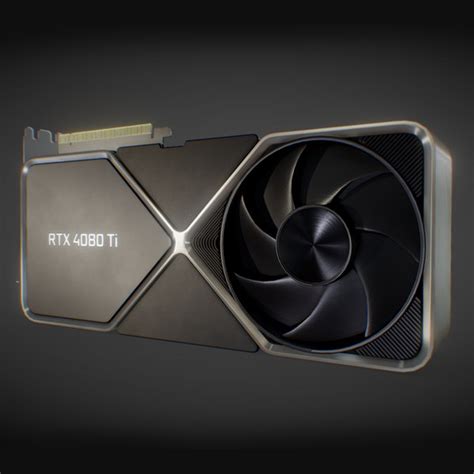 3D модель Графический процессор NVIDIA GeForce RTX 4080 Ti - TurboSquid ...