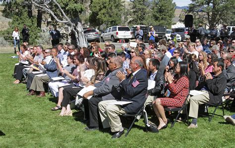 Naturalization Ceremony Swears In 37 Citizens In Yellowstone National ...