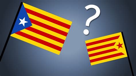 The History and Meaning Behind Catalonia's Flag(s) - YouTube