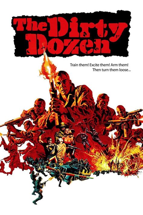 The Dirty Dozen (1967) - Posters — The Movie Database (TMDB)