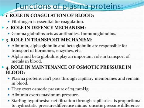 Plasma Proteins 🔬📝🤗 - Microbiology Laboratory Turkey | Facebook