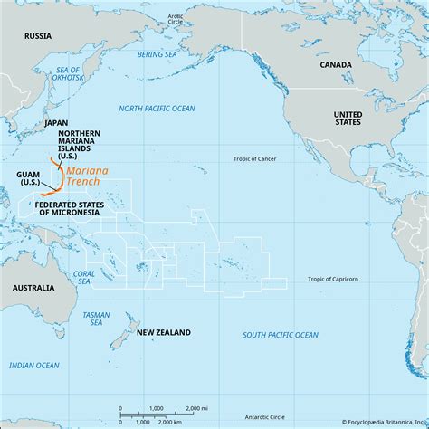 Ocean Trench Map