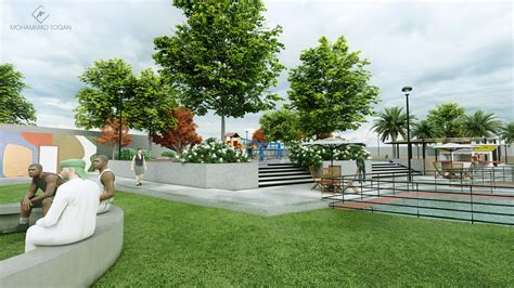 park and children playground design on Behance