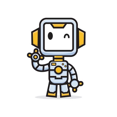 Cartoon Robot Vector Art, Icons, and Graphics for Free Download