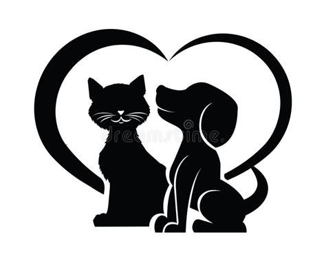 Cat With Dog Clipart