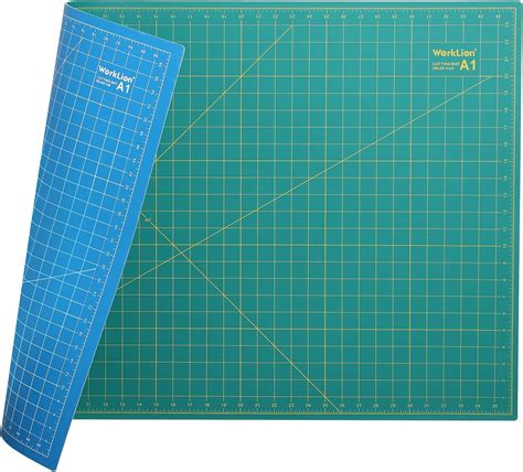 WORKLION 24" x 36" Large Self Healing PVC Cutting Mat, Double Sided ...