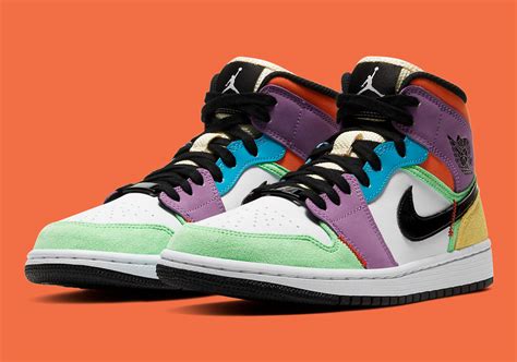 Air Jordan 1 Mid SE Multi CW1140-100 Release Date | SneakerNews.com