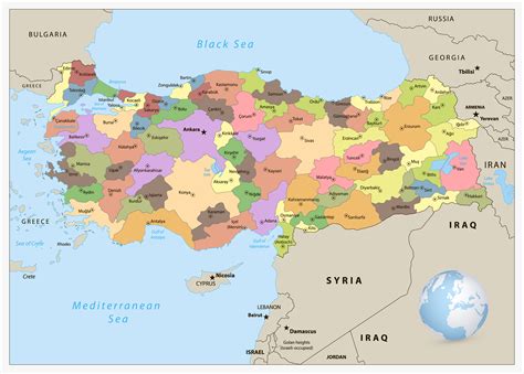 Turkey Map Regions