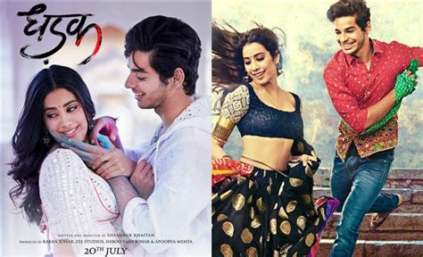 Dhadak: New Poster ft. Janhvi Kapoor & Ishaan Khatter; Trailer out on ...